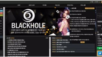 먹튀공유<블랙홀 (BLACKHOLE)>